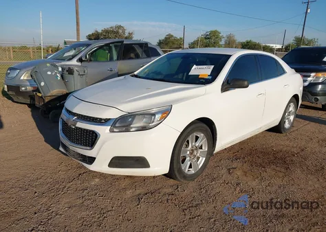 2015 Chevrolet Malibu Ls из США, поврежденный, VIN 1G11B5SL4FF222414
